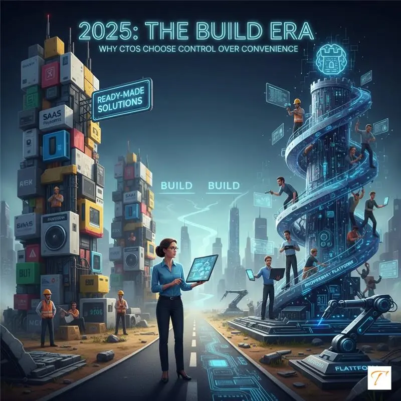 Why CTOs Are Choosing 'Build' Over 'Buy' in 2025 (Even When It's Harder)